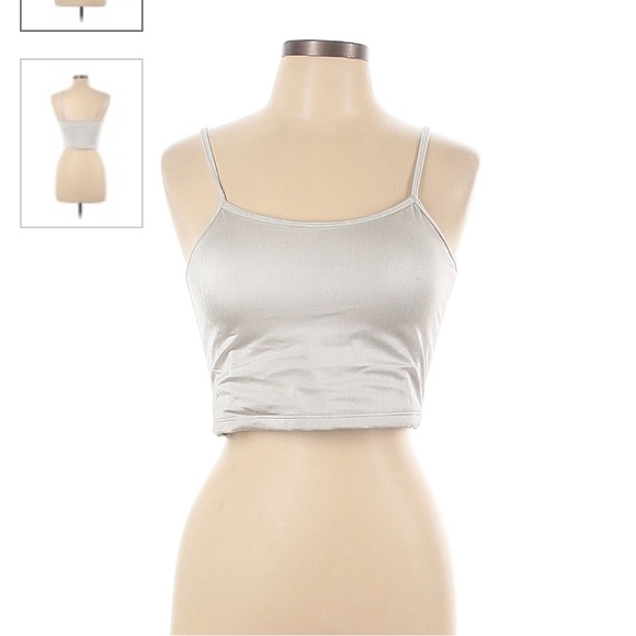 Klassy network silver cropped top - Picture 4 of 7